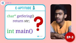 Test for Strings | C-Aptitude | Ep-3 | Interview Preparation | Tamil | code io