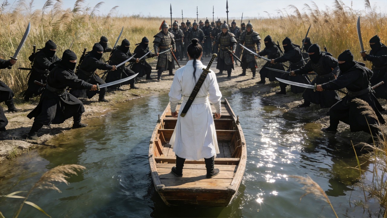 百名殺手埋伏船隻，誰料船上有高手坐鎮！#武侠 #功夫 #kungfu #kungfumaster