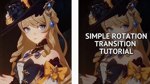 Simple Rotation Transition - Alight Motion