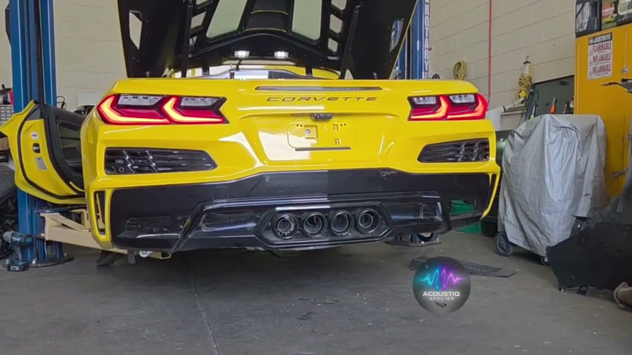 2026 Corvette ZR1 Titanium Exhaust | Acoustiq Atelier