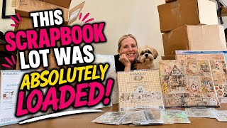 Loaded Scrapbooking Lot Lets Unbox together