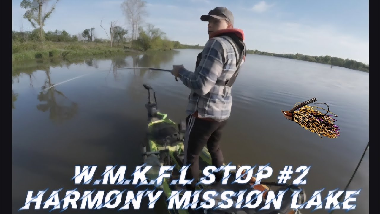 Kayak Bass Fishing Tournament on Harmony Mission Lake