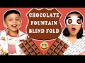 CHOCOLATE FOUNTAIN CHALLENGE 2 | Eating Challenge #FONDUE #Funny #Kids Aayu and Pihu Show