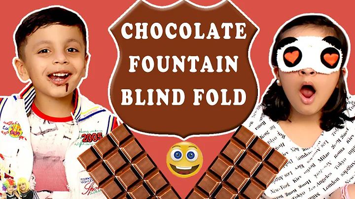 CHOCOLATE FOUNTAIN CHALLENGE 2 | चॉकलेट का फाउंटेन FONDUE Funny Kids | Aayu and Pihu Show