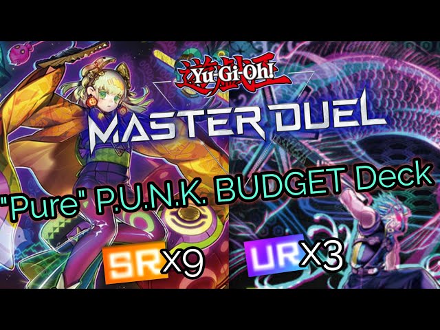 pure punk deck yugioh Complete Custom for Yu-Gi-Oh! Pure P.U.N.K. Deck Profile -
