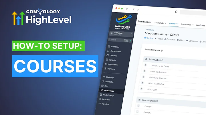 How to Create Courses in HighLevel (Full Walkthrough)
