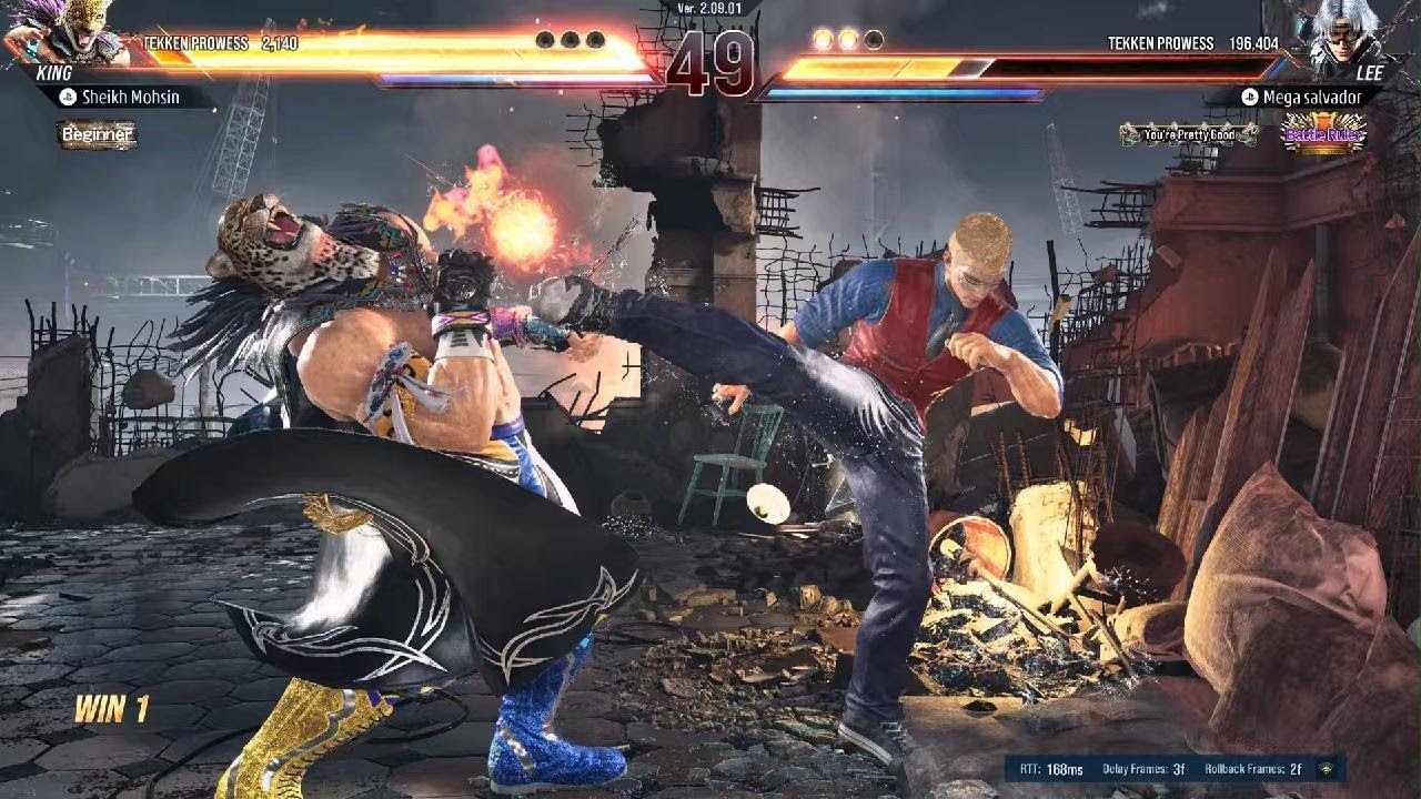 TEKKEN8 king vs lee