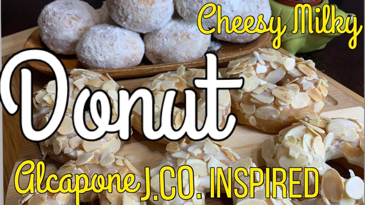 Melt In Your Mouth Doughnut | Alcapone J.Co Inspired Doughnut | Cheesy Milky Doughnut