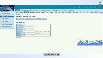 Configure  HGU ONU  Internet Service (UNTAG) in  VSOL GPON OLT