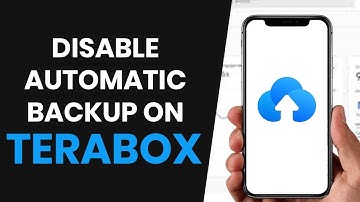 How to CORRECTLY Disable Automatic Backup Photos / Videos in Terabox (FULL GUIDE)