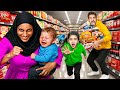 A one-minute challenge in the supermarket in one color&hellip; The ending was shocking! (Salim got kidna...