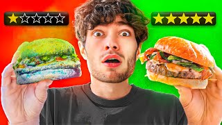 Le PIRE VS le MEILLEUR BURGER de UBER EATS ! 😨 (avec ma copine)