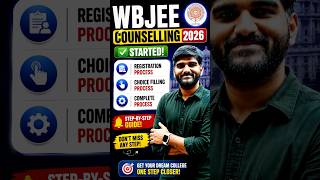 WBJEE 2026 Counselling Process Explained Step By Step | Registration, Choice Filling, Seat Allotment