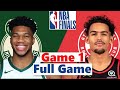 Milwaukee Bucks vs. Atlanta Hawks Full Game 1 Highlights | NBA East Finals 2021