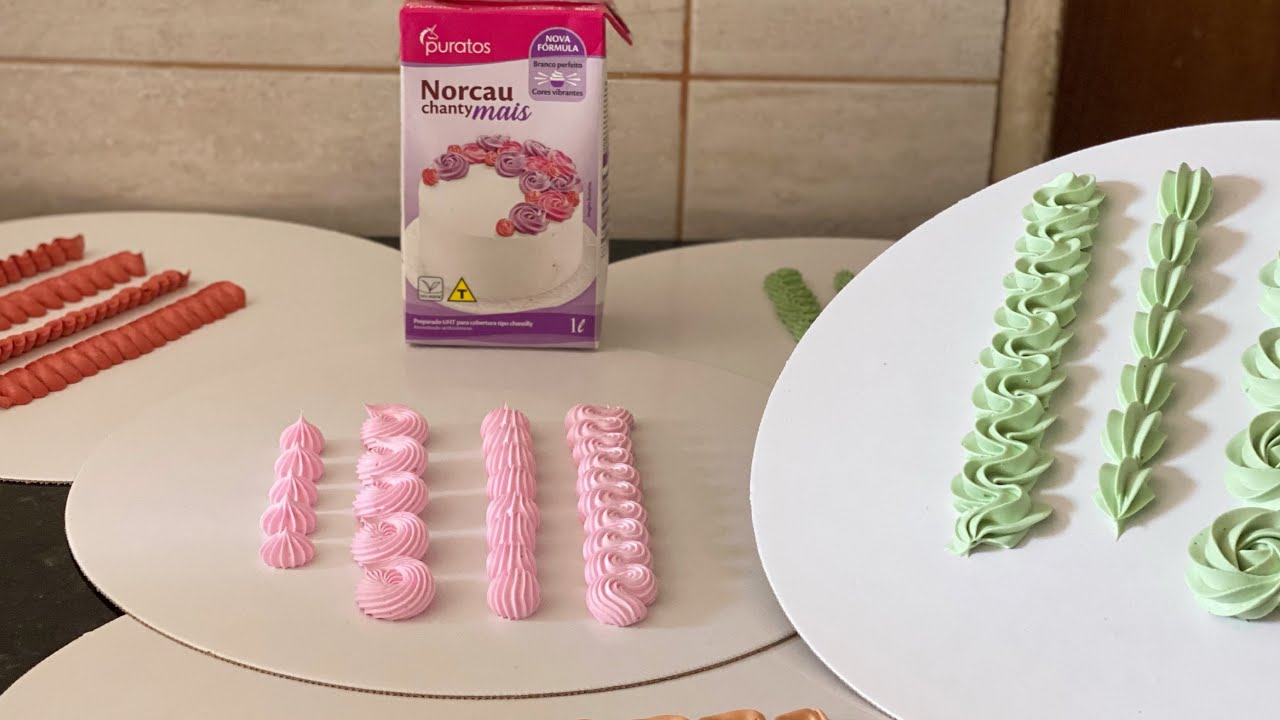 O PONTO PERFEITO DO CHANTILLY NORCAU CHANTY + PARA RECHEAR E CONFEITAR