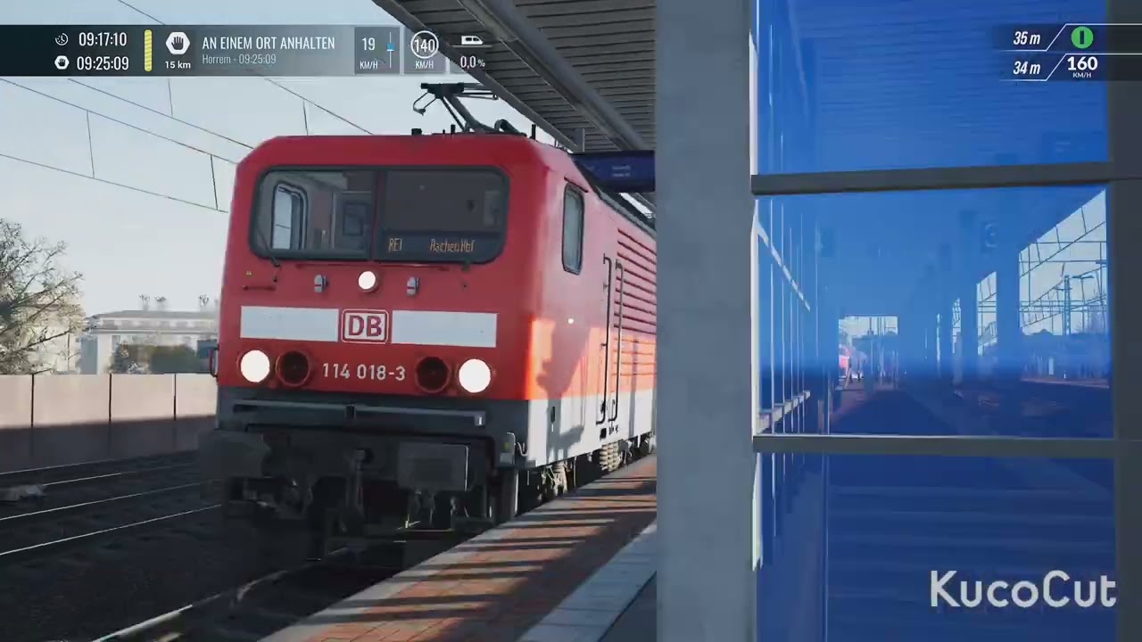 Ich fahre die BR 114 Über die ganze Strecke Köln Achen In Train Sim World 6 