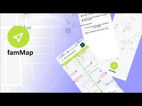 Google Maps Plateform Hackathon   famMap Demo