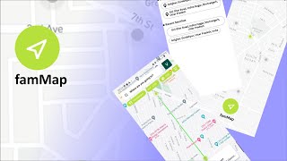 Google Maps Plateform Hackathon   famMap Demo