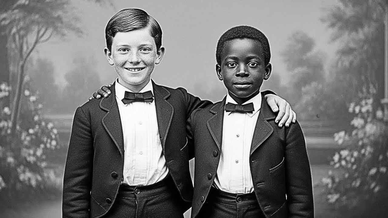 This 1870 portrait of two friends seems cheerful — until experts discovered its secret