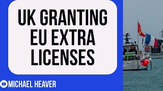 UK HAS Now Handed EU Extra Licenses