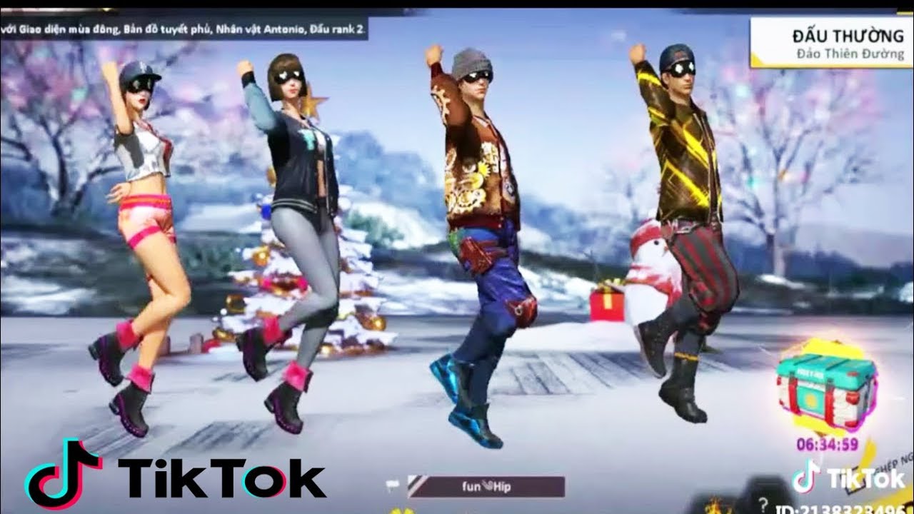TIK TOK Con Personajes De FREE FIRE YouTube
