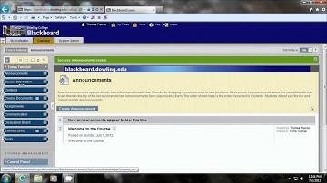 Up and Running with Blackboard 9 for Professors