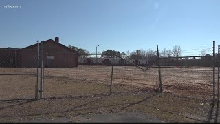 Hole in Lee County school demolished