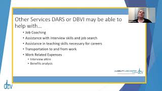 Vocational Rehabilitation and CAP
