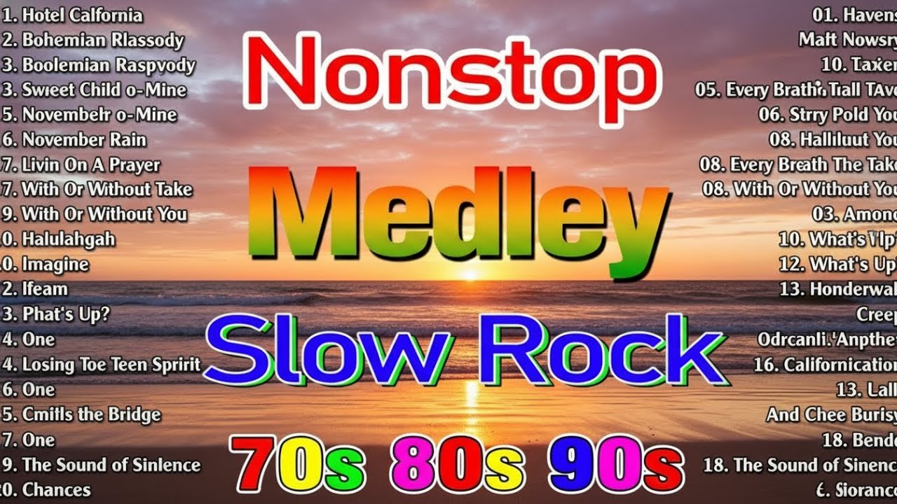 Slow Rock Love Song Nonstop 2026 💔🔥 SLOW ROCK MEDLEY | Rock Ballads 70s 80s 90s