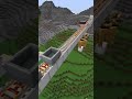 THE FUNICULAR (CABLEWAY) NO MODS/COMMANDS  #minecraft  #snapshot  #майнкрафт  #transport