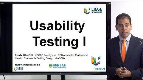 Usability Testing I