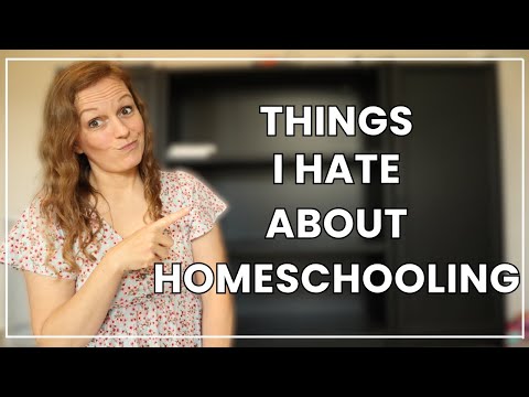 THINGS I HATE ABOUT HOMESCHOOLING | It's NOT All Puppies and Rainbows Over Here