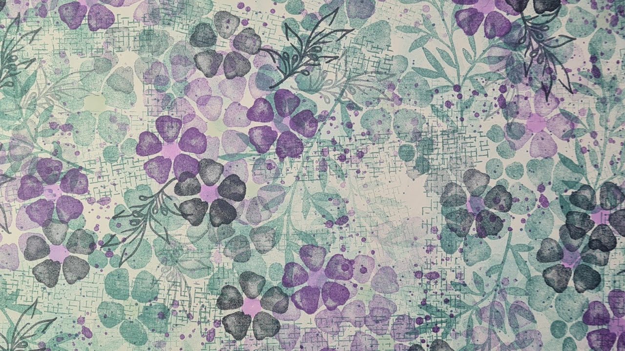 12 minute STAMPED BACKGROUND you can do this! 