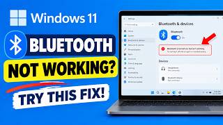Bluetooth Not Working in Windows 11? | Bluetooth Device Not Connecting | Try This Fix! screenshot 3