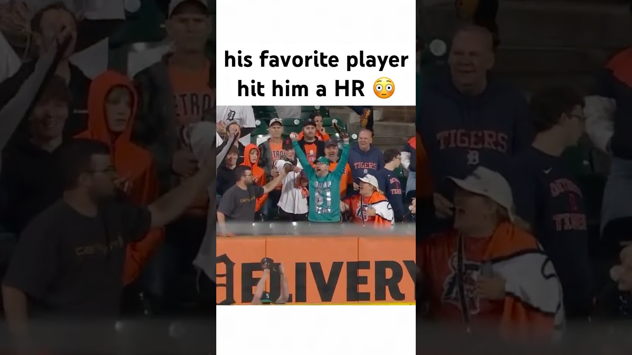 поймал HR от своего любимого игрока 🤯
