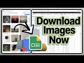 Google Apps Script Tutorial to Download Images From URL to Sheets Rows Cells & Google Drive Folder