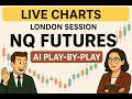 London Session: NQ Futures Live Stream | Nasdaq 100 Trading | Market Structure (11-24-25)