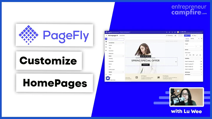 Create a Stunning Shopify Homepage with PageFly