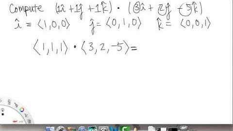 Dot Product & Angle Between Two Vectors | Example 1 | Multivariable Calculus for Sci & Eng | Griti