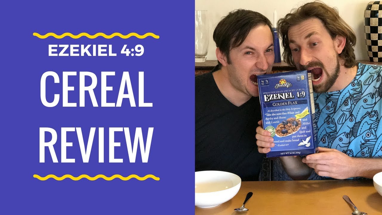 Cereal Review Ezekiel 49 Flax Sprouted Whole Grain Cereal YouTube