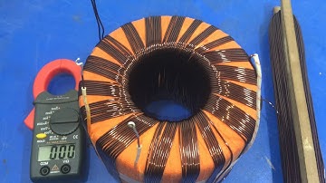 Dual power transformer making for 2000 watts amplifier