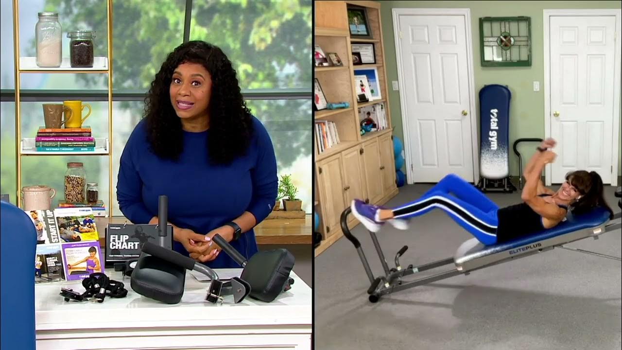 Total Gym Elite Plus with 8 Resistance Levels and Pilates Kit on QVC
