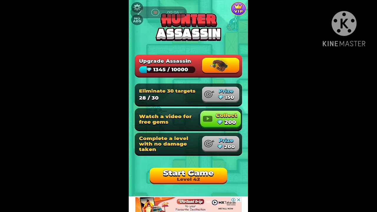 hunter assassin//first game play/technology spider 88