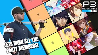 I Ranked ALL the Party Members in Persona 3 Reload