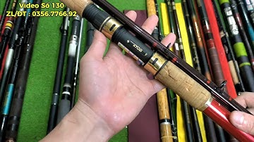 Video Số 130 : Cần Câu Mini Nhật Bãi - Cần Câu 3 Khúc Đánh Sông Hồ & Biển - Daiwa Shimano Ryobi