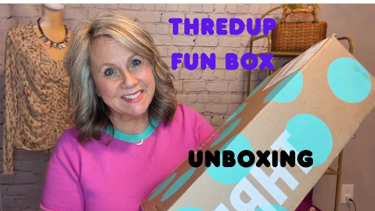 ThredUp Fun Box Unboxing Mystery Box 