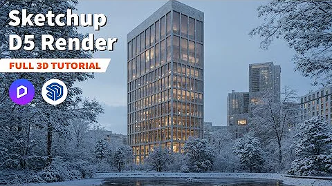 SketchUp to D5 Render | Full 3D Tutorial (Beginner to Pro)