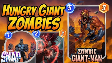 GIANT ZOMBIES...MAN!| Hungry Giant Zombies| Marvel Snap