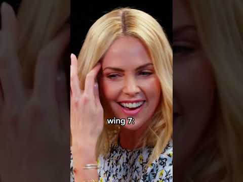 Still not over Charlize Theron's reaction to every wing on Hot Ones 🔥