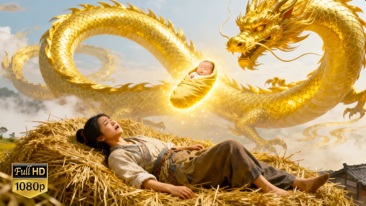 【最新电影】农妇刚生下的婴儿被金龙缠绕，没想到他竟是真龙转世！#中國電視劇 #movie #大陸劇 #大陆剧 #武侠